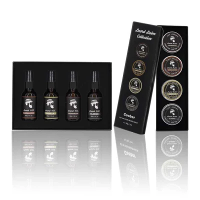 Customize Beard Growth Oil &amp; Beard Balm Collection Set