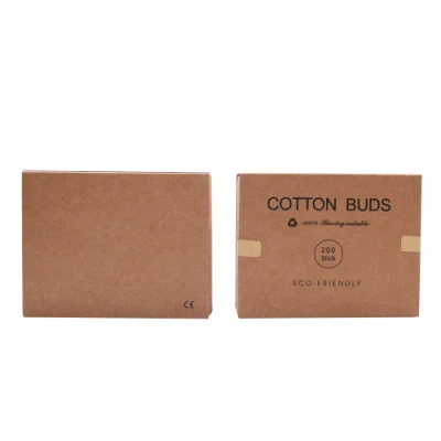 Disposable Double-End Cotton Swabs Bamboo Ear Cotton Buds