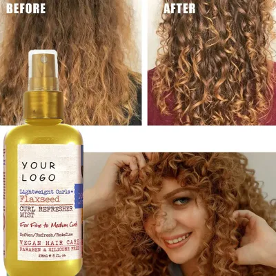 Factory Direct Lightweight Hair Silk Mist Spray Aloe Vera Enhance Curling Spray Long-Lasting Texturizing Smoothing