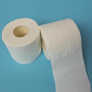 Flushable Ultra Soft Paper Roll Tissue Private Label Embossed Toilet Paper Made In China