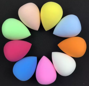 Free sample beauty product Super Soft Beauty cosmetics teardrop Makeup sponge powder Puff Cosmetic round shape makeup sponge