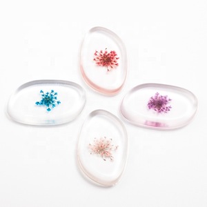 Free samples Clear make up puff latex-free flower cosmetic puff silicone beauty makeup sponge