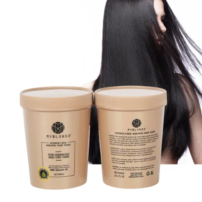 Hair Mask for Damaged Dyeing Treatments Collgan Oil Make Supple Bright Professionalslon Protein Hair Care 600ml