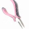 Hair Pliers for Micro Ring Beads Tips Hair Extension Pink And Black Handle Hair Plier