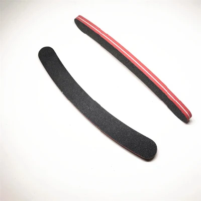 High Quality Curved Sponge Material Nail File for Girl NF