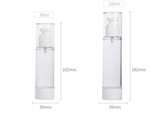 HIgh quality refill Airless spray pump bottle for skincare