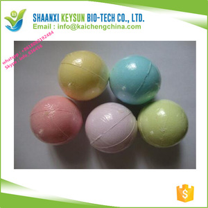 hot sale wholesale herbal extract  Handmade white bath fizzer bombs good for spa