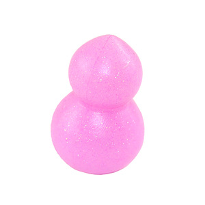 HOT SELLING Gel 3D Silicone Sponges Jelly Gourd Shape Glitter Sponge Makeup Tools