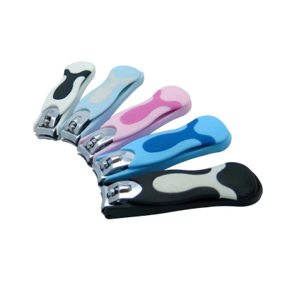Hotsales OEM Design Customized Logo Carbon Steel with PP Catcher Sharp Jaw Nail Clipper