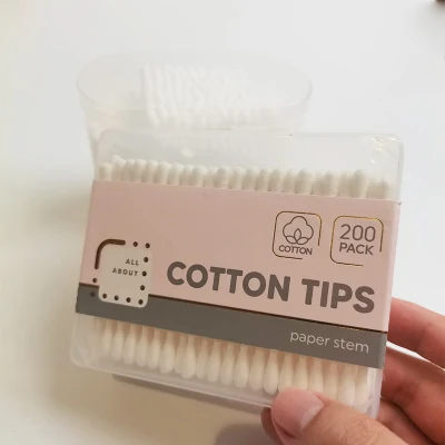 Low Price Convenient Use Sterile Plastic Stick Cleaning Cotton Swabs