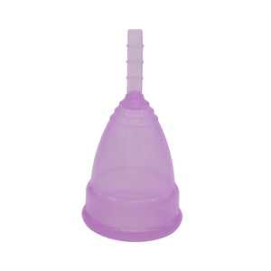 Medical Degrade Heathy Reusable Lady Silicone Menstrual Cup,Environmental and Health Design for Women Hygiene Care Menstrual Cup