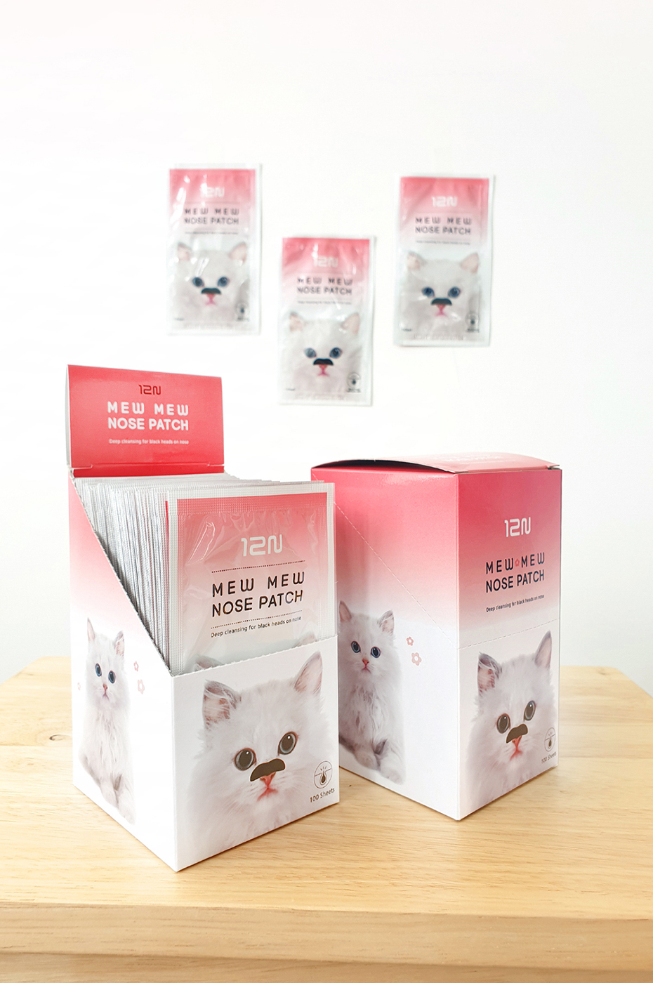 MEW MEW Charcoal Nose Patch (100pcs/case)