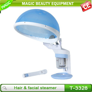 Mini hair spa ion hair steamer for home use