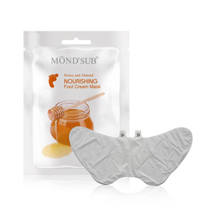 Mondsub Organic Silk Baby Feet Milky Spa Sock Pack Fetish Moisturizing Disposable Pedicure Care Hydrating Foot Mask