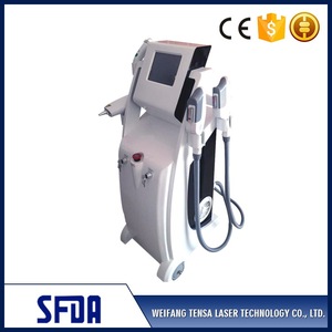 multifunction IPL 5 in 1 SHR RF Nd yag Laser beauty equipment