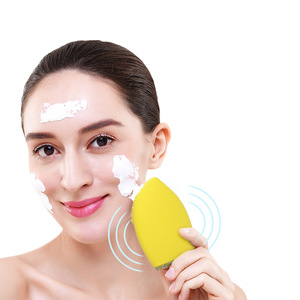 Multifunctional Face Washing Massager Bristle Material & Adults Age Group Handsfree Electric Cleansing Brush