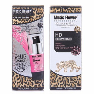 MUSIC FLOWER M2077 HD Cream Blush Long Lasting Waterproof best blush color for fair skin