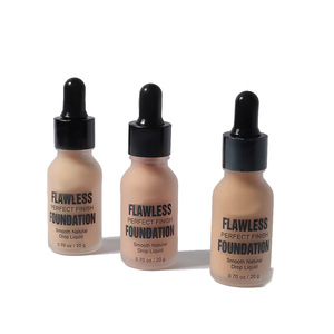 NEW makeup supplier full coverage makeup private label 20ml drop liquid foundation