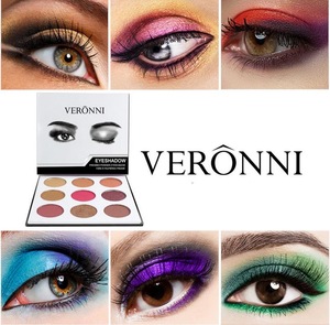 OEM 9colors Multipurpose Long lasting Waterproof Paillette Body Glitter Kohl/Eye shadow powder