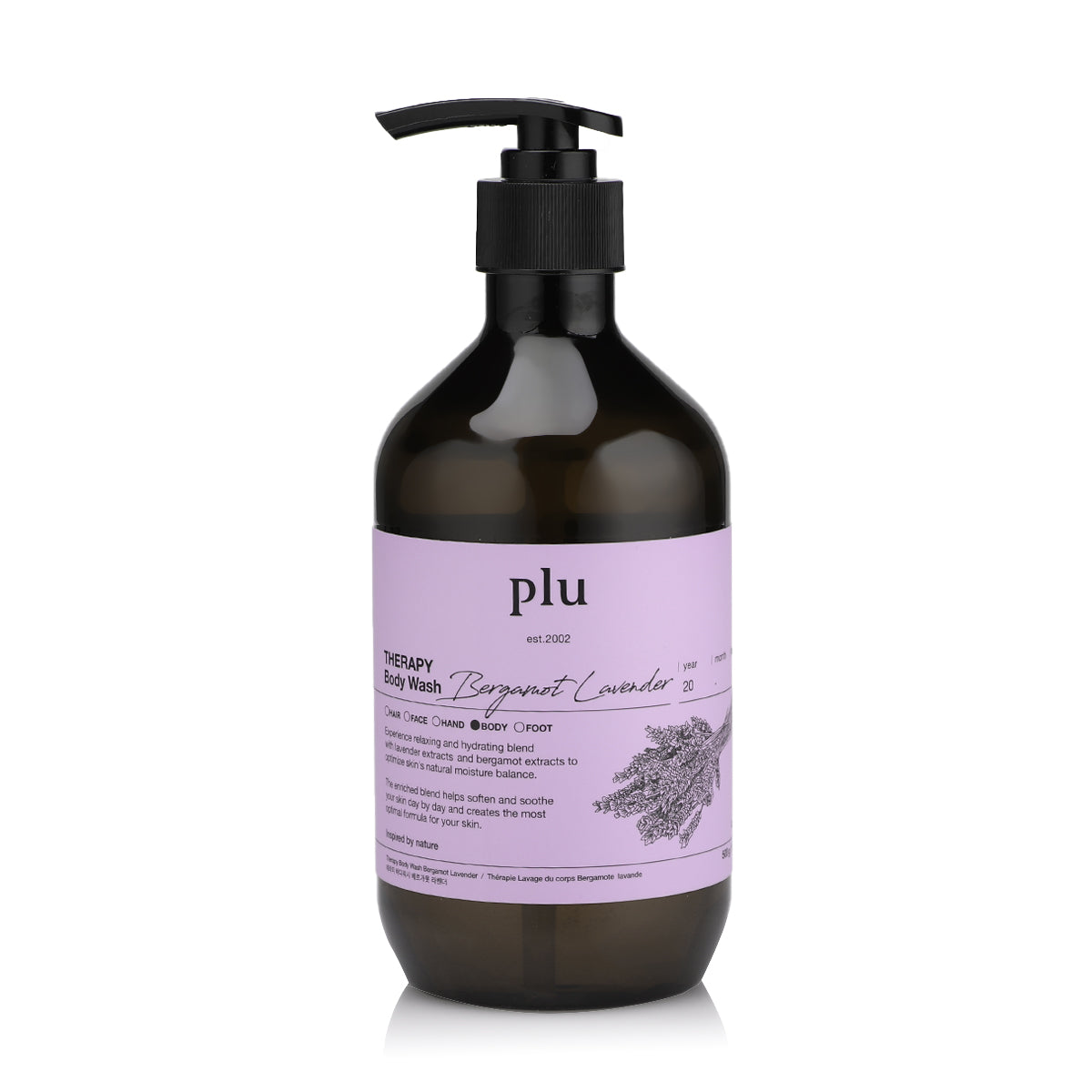 (PLU) Therapy Body Wash Bergamot Lavender 500g