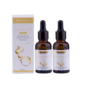 Private Label Dark Spot Remover Glutathione Serum Pure Skin Whitening Brightening Glutathione Whitening Serum