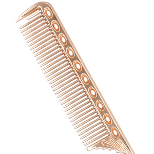 Professional Hair Cutting Metal Tail Comb For Barbers