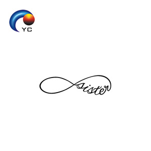 Simple Infinite Tattoo Infinity Symbol Temporary Tattoo Sticker Human Body Art