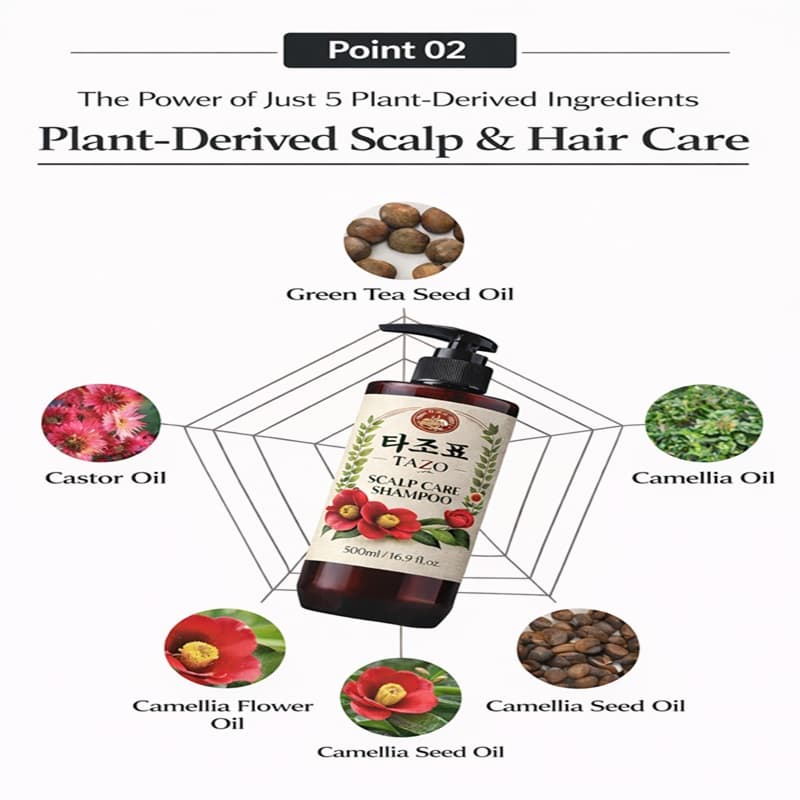 TAZO SCALP CARE SHAMPOO