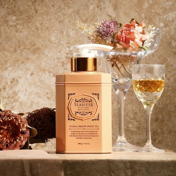 Teabless Floral Meadowsweet Tea Perfume Body Wash 500g