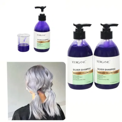 Three Minutes off Yellow Color Silver Hair Family Pack Own Purple Shampoo