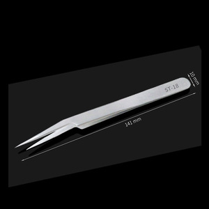 Wholesale Eyelash Extension Tweezers Private Label, False Eyelashes Grafting Tweezers Eyelash