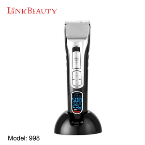 Wholesaler rechargeable  electric hair trimmer or barber machines with digital display