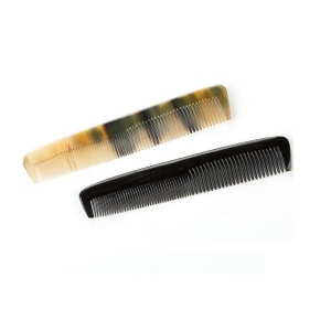 Wood And Buffalo Horn Comb