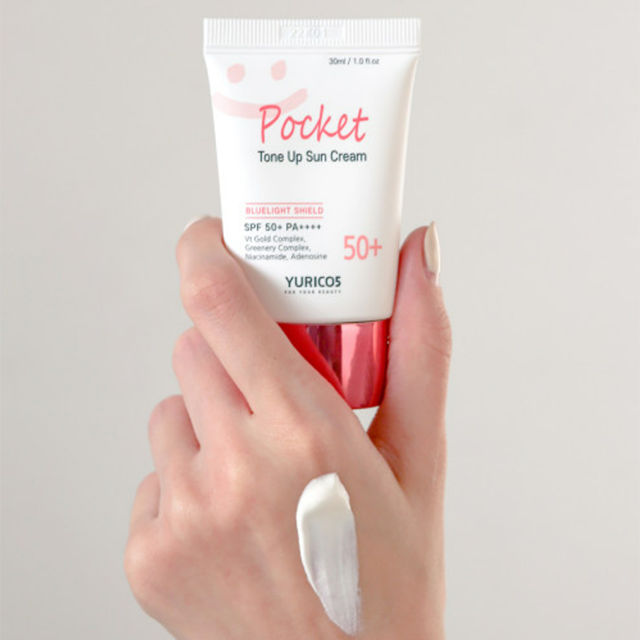 YURICOS Pocket Tone Up Sun Cream