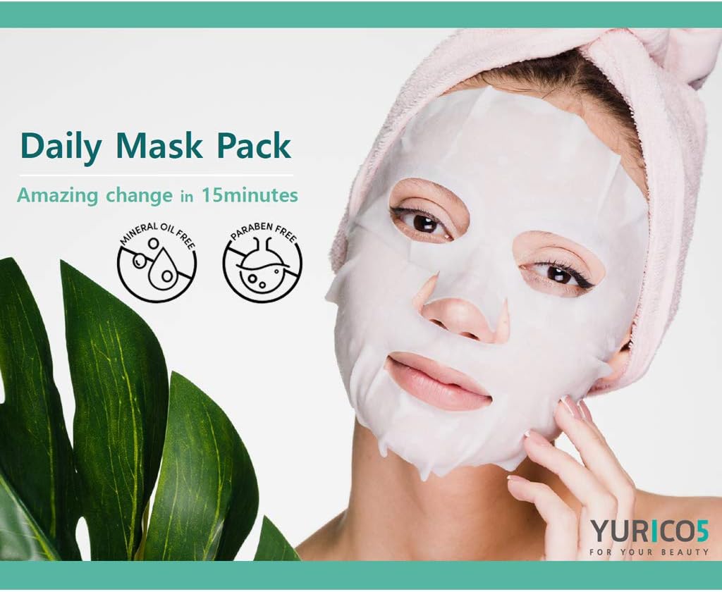 [Yuricos]Daily Facial Sheet Mask