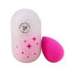 Capsule Case Beauty Makeup Sponge Silicone Zipper Holder
