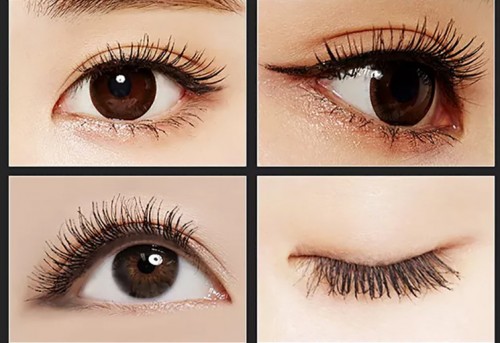 Supernatural elongated eyelashes / Mascara to enlarge the eyes / Supernatural elongated eyelashes