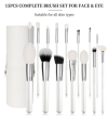 Makeup Brush Set High Quality Vegan Cruelty Custom Logo Available Perfect for Professional Makeup Artists Retail Stores