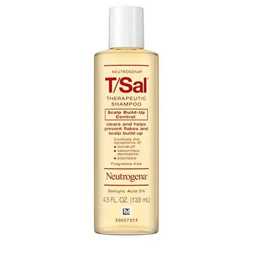 Neutrogena TSal Therapeutic Shampoo for Scalp Build-Up Control with Salicylic Acid, Scalp Treatment for Dandruff