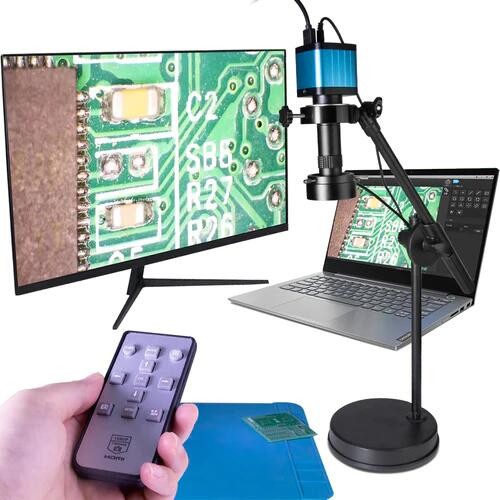 HDMI USB Industrial Microscope Camera Kit for Phone PCB Repair
