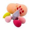 Capsule Case Beauty Makeup Sponge Silicone Zipper Holder
