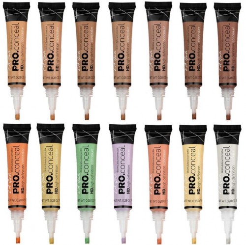 Pro Conceal High Definition Concealer Set, 18 Shades