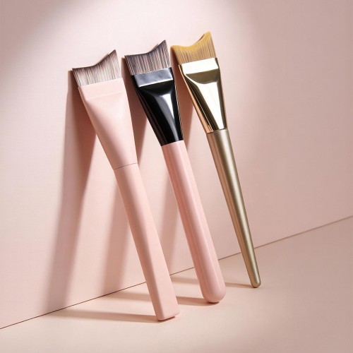 Professional Angled Foundation Brush Blade Shape Flat Makeup Brush for Makeup Artists