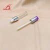5g High Grade AS Plastic Lip Gloss Tube Lip Oil Bottle with Applicator Cap Empty Cosmetic Packaging