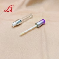 5g High Grade AS Plastic Lip Gloss Tube Lip Oil Bottle with Applicator Cap Empty Cosmetic Packaging