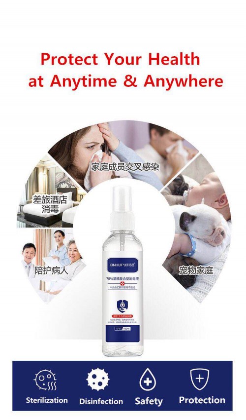 75% Medical alcohol Disinfection Preventing new coronavirus Sterilize Medical and household alcohol