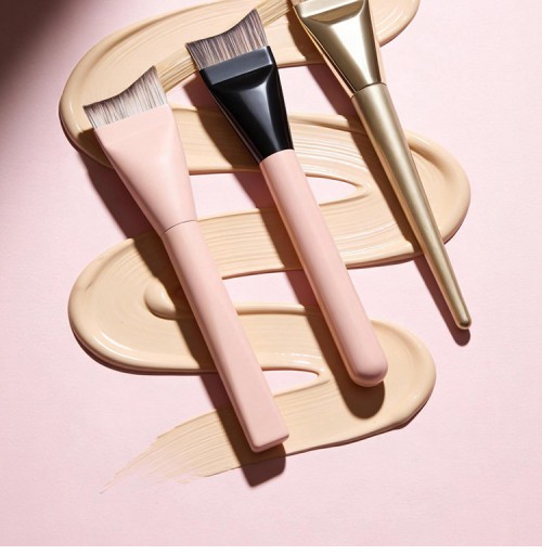 Professional Angled Foundation Brush Blade Shape Flat Makeup Brush for Makeup Artists