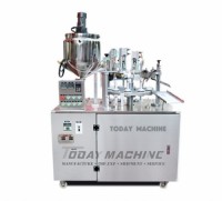 Semi-auto Soft Tube Filling and Sealing Machine for cream