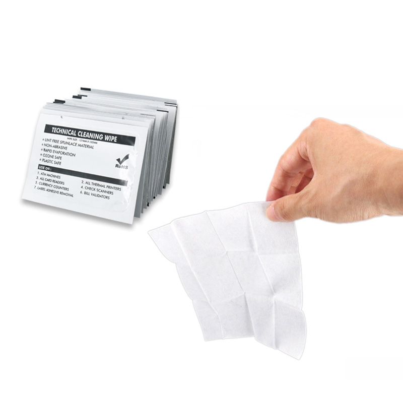 Pre-Saturated 99.9% Isopropyl Alcohol (IPA) Cleaning Wipe Individually Packaged