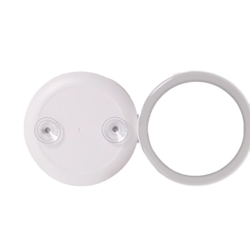 New Portable Eyebrow Drawing Tool Pocket 7X Magnification Rechargeable Suction Cup LED Makeup Mirror